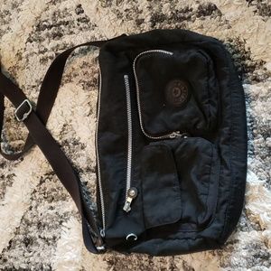 Kipling Black Crossbody Shoulder Bag Purse